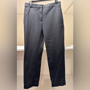 Ann Taylor Black Eva Cropped Pants